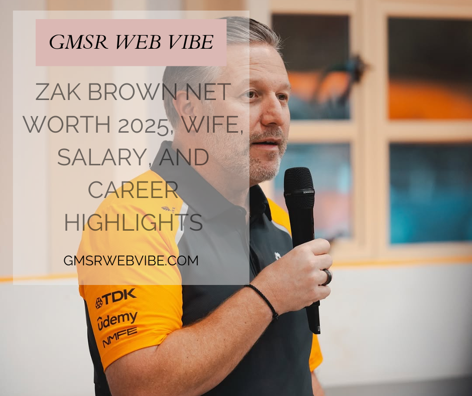 Zak Brown Net Worth 2025, Wife, Salary, and Career Highlights